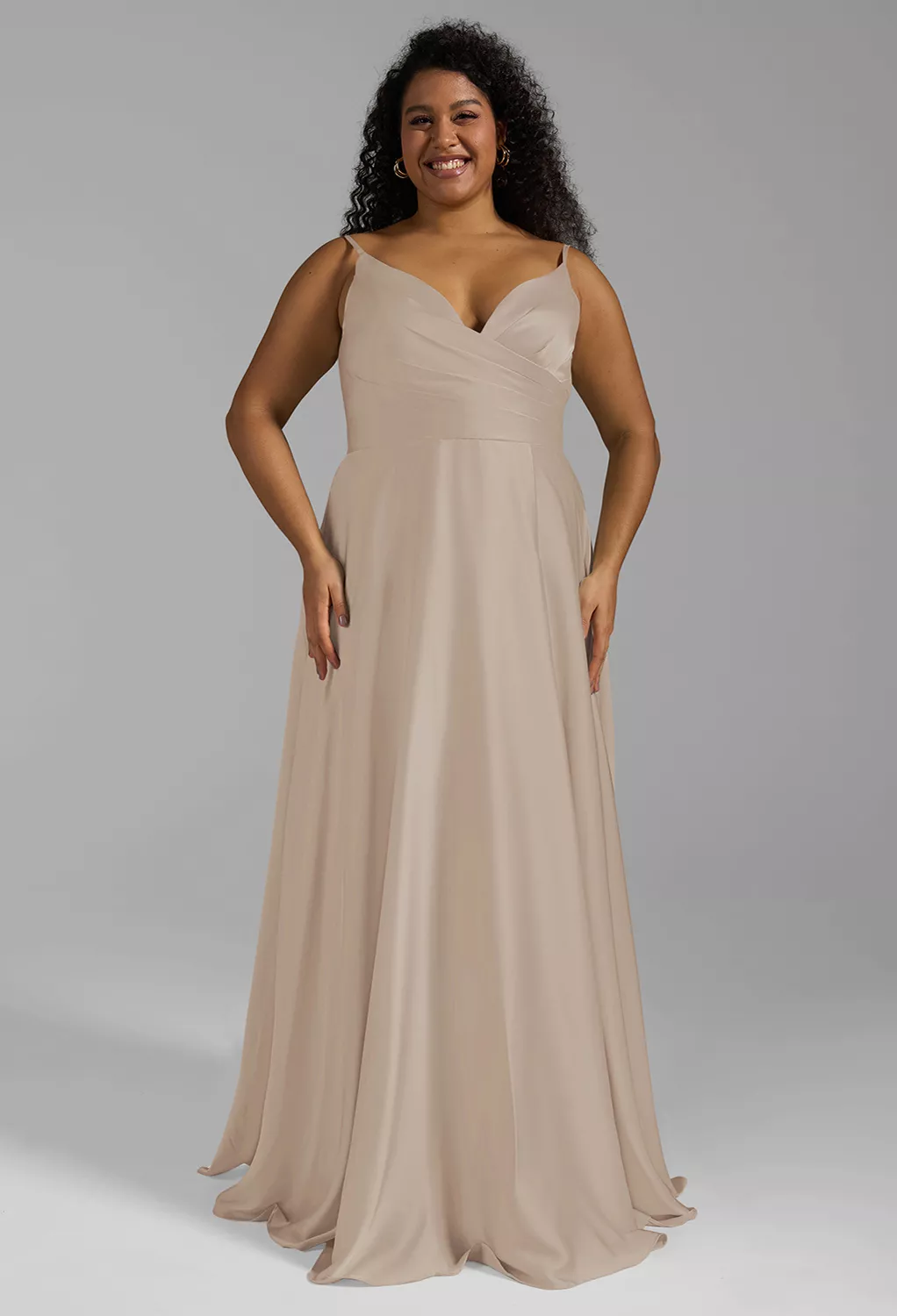AW Rosemarie Taupe  Bridesmaid Dresses